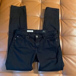 AG Black Slim-Straight Pants Ankle Length Size 25R